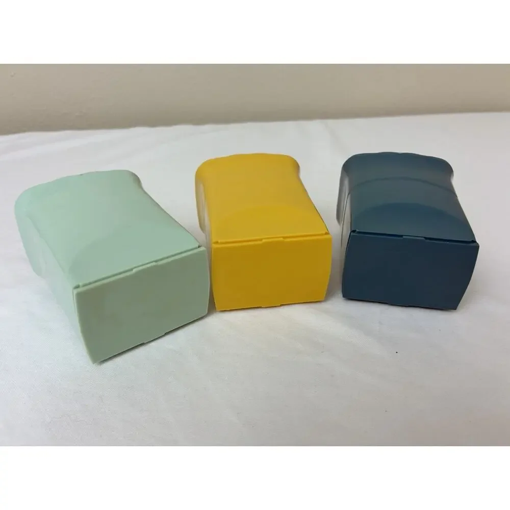 Portable Fruit Egg Slicers Cups Press Type Safety Strawberry Banana Lids 3 Pcs